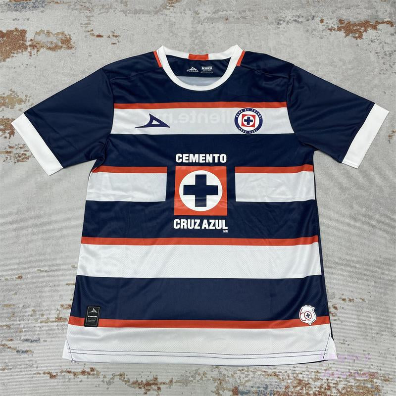 2425 MEXICO CRUZ AZUL 3Rd Away Short Sleeve Top Goalkeeper Soccer Jersey Quick Dry Fan Edition LIGA MX